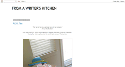 Desktop Screenshot of fromawriterskitchen.blogspot.com