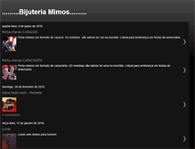 Tablet Screenshot of bijuteriamimos.blogspot.com