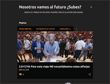 Tablet Screenshot of nosotrosvamosalfuturosubes.blogspot.com