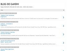 Tablet Screenshot of gandhiferrari.blogspot.com