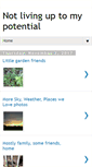 Mobile Screenshot of notlivinguptomypotential.blogspot.com