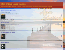 Tablet Screenshot of poetaluciabarros.blogspot.com