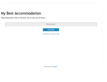 Tablet Screenshot of mybestaccommodation.blogspot.com