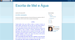 Desktop Screenshot of escritademeleagua.blogspot.com