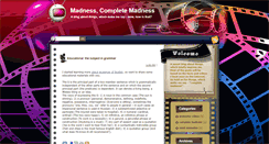 Desktop Screenshot of madnessmadnessisay.blogspot.com