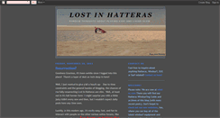 Desktop Screenshot of lostinhatteras.blogspot.com