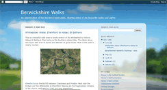 Desktop Screenshot of berwickshirewalks.blogspot.com