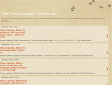 Tablet Screenshot of kanyakubj.blogspot.com