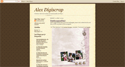 Desktop Screenshot of alexdigiscrap.blogspot.com