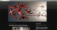 Desktop Screenshot of laberintosdelarte.blogspot.com