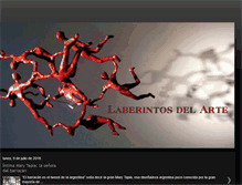 Tablet Screenshot of laberintosdelarte.blogspot.com