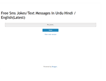 Tablet Screenshot of mobile-sms-pk.blogspot.com