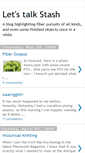 Mobile Screenshot of letstalkstash.blogspot.com