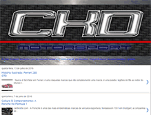 Tablet Screenshot of ckdmotorsport.blogspot.com