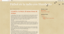 Desktop Screenshot of futbolenlaradio.blogspot.com