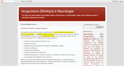 Desktop Screenshot of acupunturaeneurologia.blogspot.com