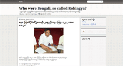 Desktop Screenshot of anti-rohingya.blogspot.com