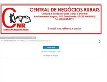 Tablet Screenshot of centraldenegociosrurais.blogspot.com