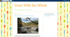 Desktop Screenshot of gonewiththewhisk.blogspot.com