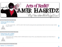 Tablet Screenshot of amirhasridz.blogspot.com