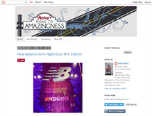 Tablet Screenshot of abbysroadtoamazingness.blogspot.com