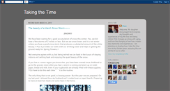 Desktop Screenshot of eileen-takingthetime.blogspot.com