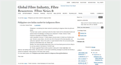 Desktop Screenshot of fibre-industry.blogspot.com