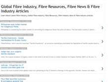 Tablet Screenshot of fibre-industry.blogspot.com