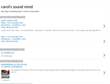 Tablet Screenshot of daysandnightsofcarol.blogspot.com