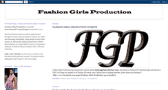 Desktop Screenshot of fashiongirlsproduction.blogspot.com