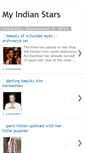 Mobile Screenshot of myindianstars.blogspot.com