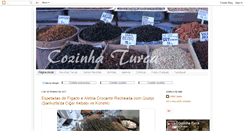 Desktop Screenshot of cozinhaturca.blogspot.com