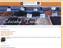 Tablet Screenshot of cozinhaturca.blogspot.com