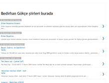 Tablet Screenshot of bedirhan-gokce.blogspot.com