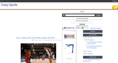 Desktop Screenshot of coolcrazysports.blogspot.com