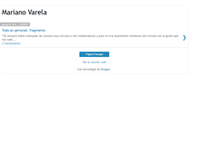 Tablet Screenshot of mariano-varela.blogspot.com