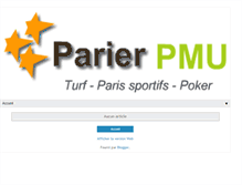 Tablet Screenshot of parier-courses.blogspot.com