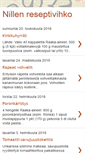 Mobile Screenshot of nillenreseptit.blogspot.com