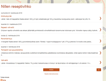 Tablet Screenshot of nillenreseptit.blogspot.com