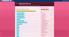 Desktop Screenshot of nghiluanvanhoc.blogspot.com