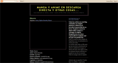 Desktop Screenshot of mangadirecto.blogspot.com