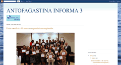 Desktop Screenshot of antofagastinainforma.blogspot.com
