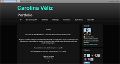 Desktop Screenshot of carolinaveliz.blogspot.com