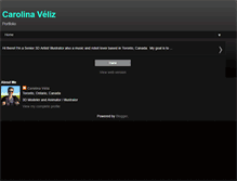Tablet Screenshot of carolinaveliz.blogspot.com