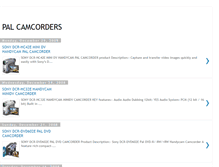 Tablet Screenshot of palmcamcorders.blogspot.com
