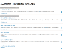 Tablet Screenshot of doutrinarevelada.blogspot.com