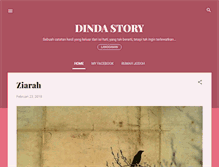Tablet Screenshot of dinda-story.blogspot.com