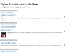 Tablet Screenshot of bigfootentertainment-in-the-news.blogspot.com