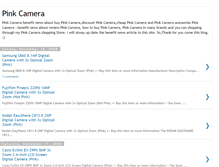 Tablet Screenshot of pink-camera.blogspot.com