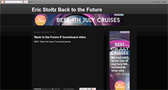 Desktop Screenshot of ericstoltzbacktothefuture.blogspot.com